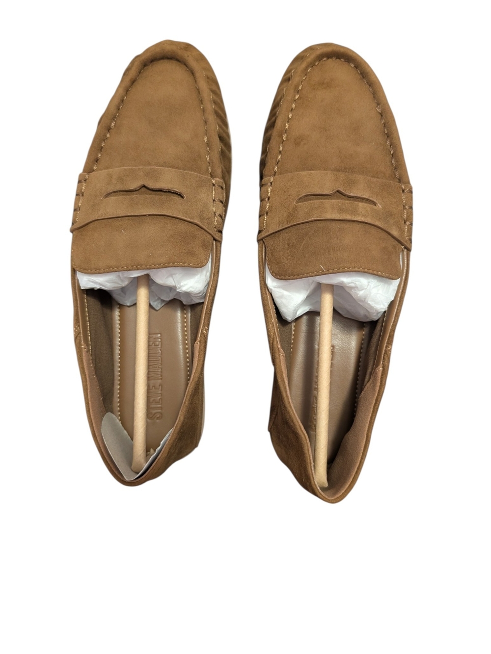 Steve Madden Stewart Suede Penny Loafers